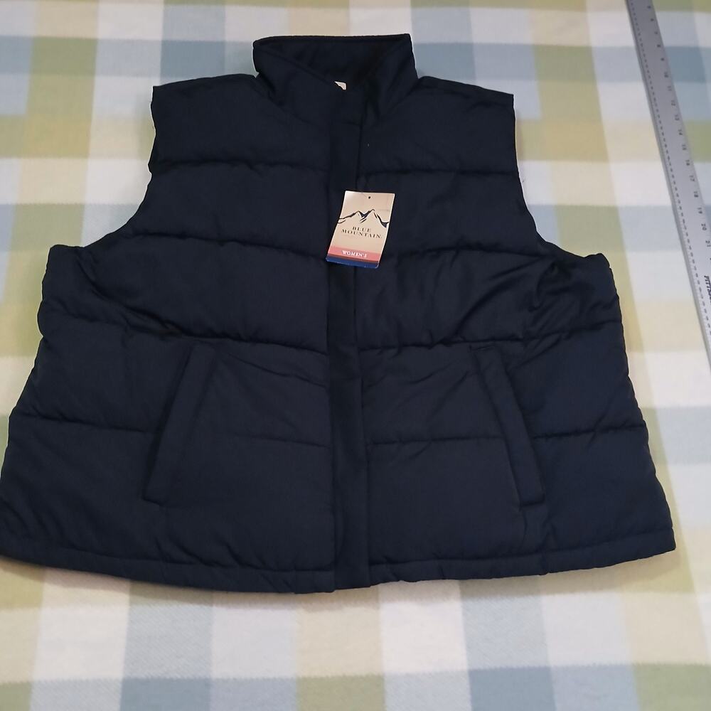 Blue Mountain Womens Puffer Vest